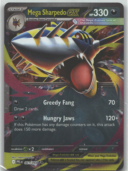 Mega Sharpedo ex - 061/094
