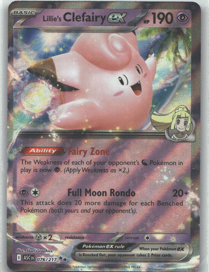 Lillie's Clefairy ex - 076/217