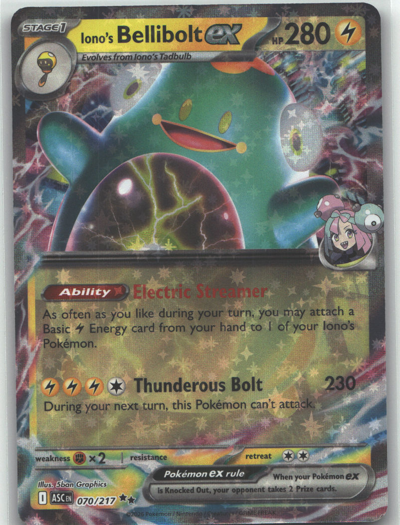 Iono's Bellibolt ex - 070/217