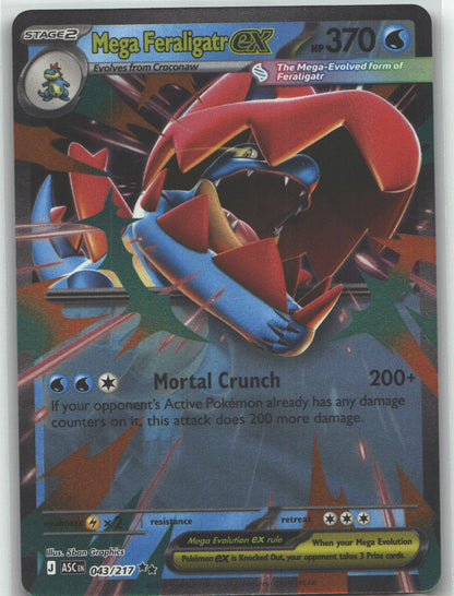 Mega Feraligatr ex - 043/217