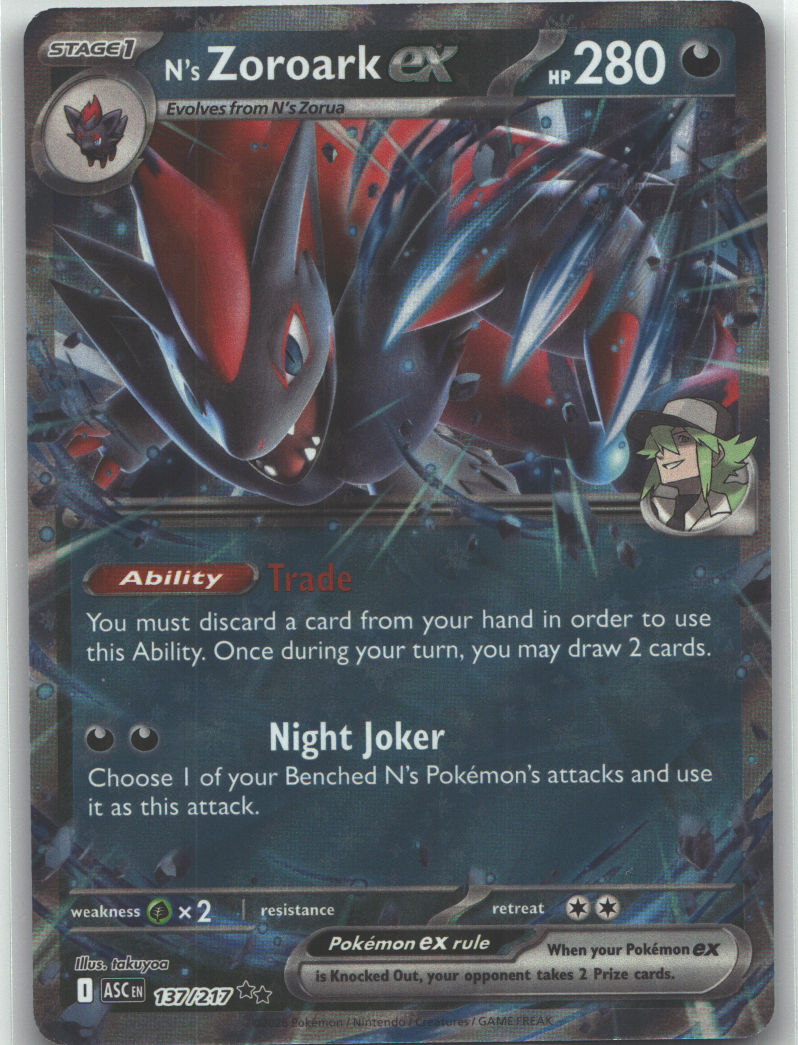 N's Zoroark ex - 137/217