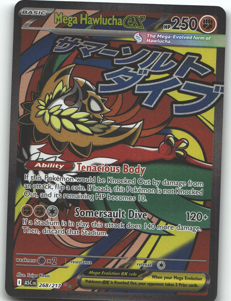Mega Hawlucha ex - 268/217