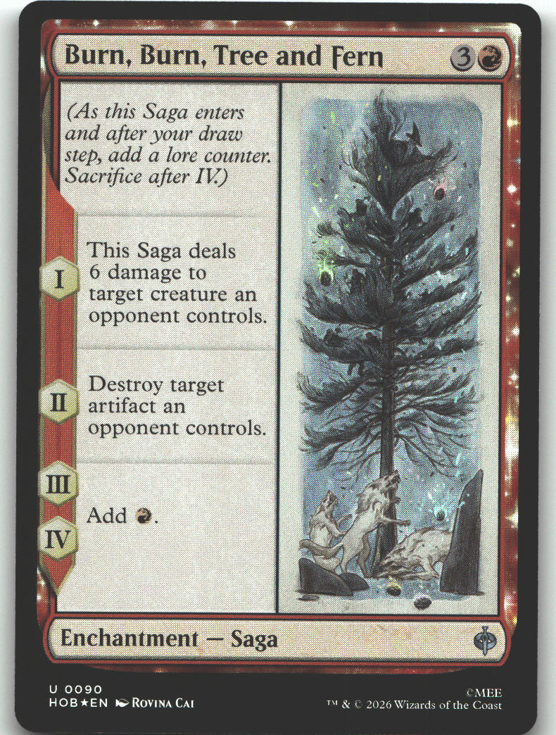 Burn, Burn, Tree and Fern