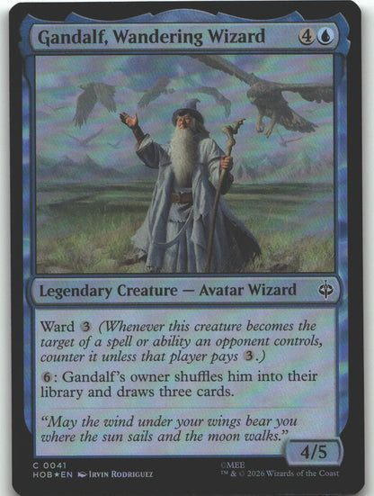 Gandalf, Wandering Wizard