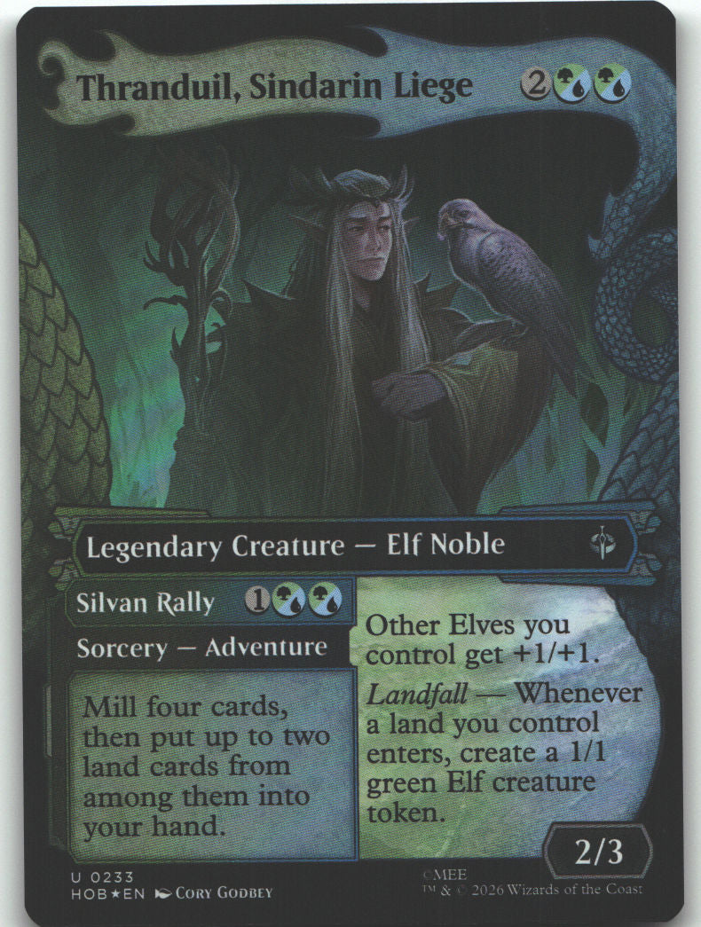 Thranduil, Sindarin Liege (Showcase)