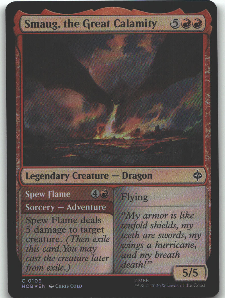 Smaug, the Great Calamity