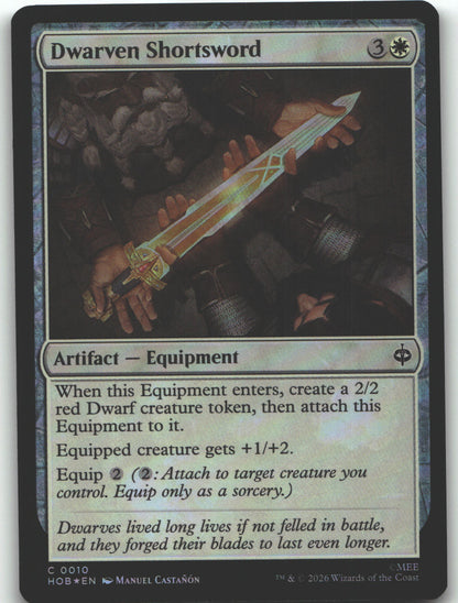 Dwarven Shortsword