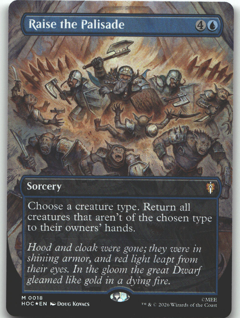 Raise the Palisade (Borderless)