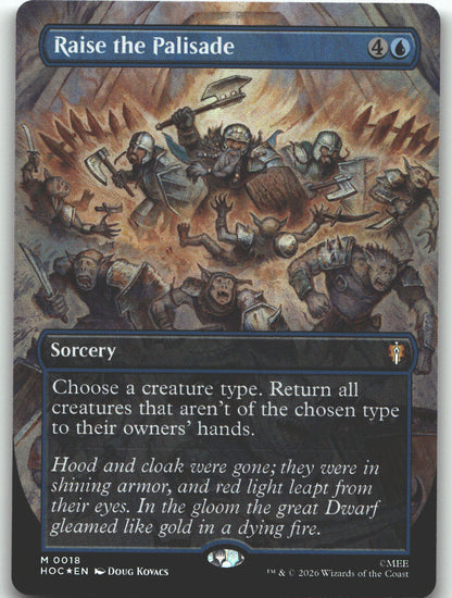 Raise the Palisade (Borderless)