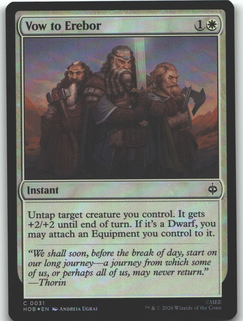 Vow to Erebor