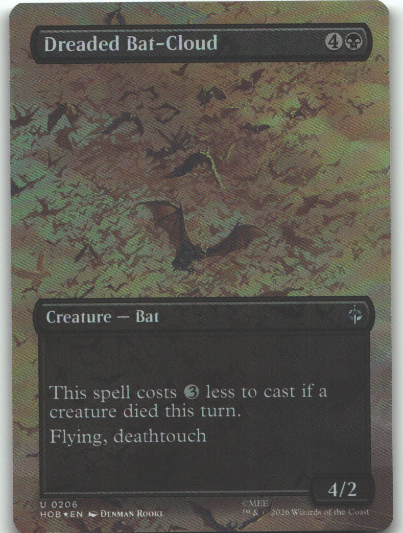 Dreaded Bat-Cloud (Borderless)