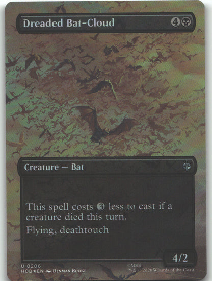 Dreaded Bat-Cloud (Borderless)