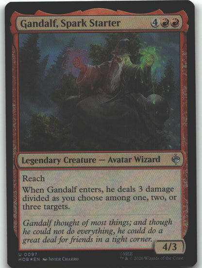 Gandalf, Spark Starter