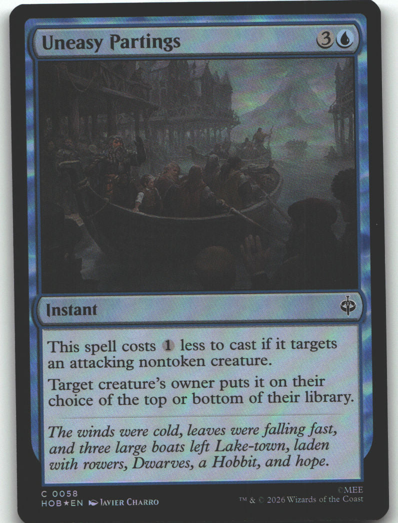 Uneasy Partings
