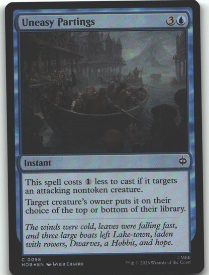 Uneasy Partings