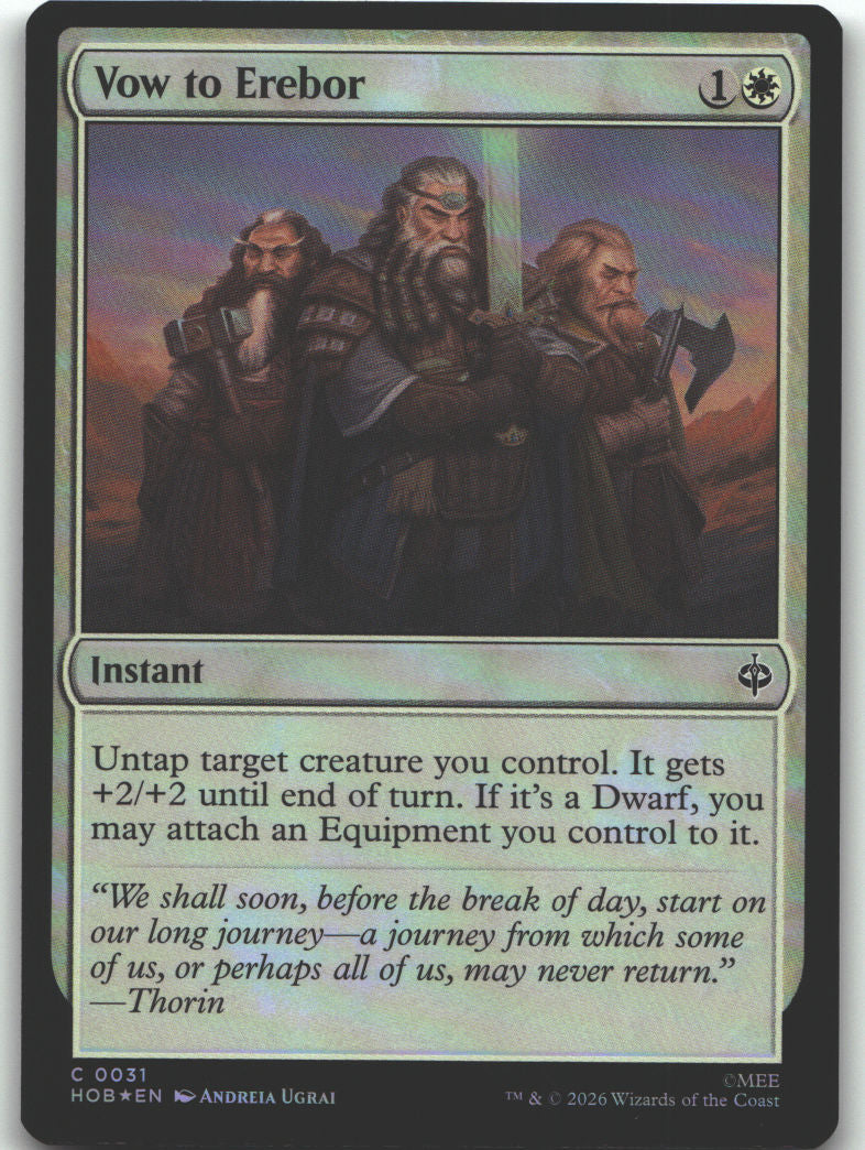 Vow to Erebor