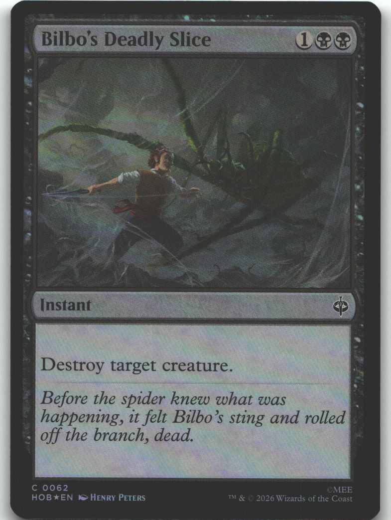 Bilbo's Deadly Slice