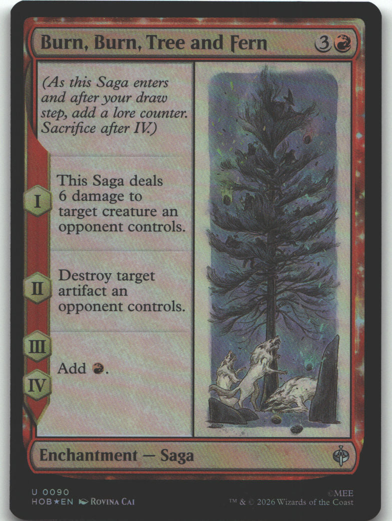 Burn, Burn, Tree and Fern