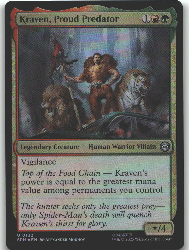 Kraven, Proud Predator