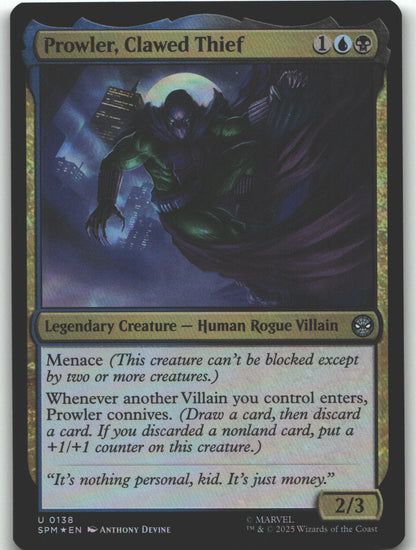 Prowler, Clawed Thief