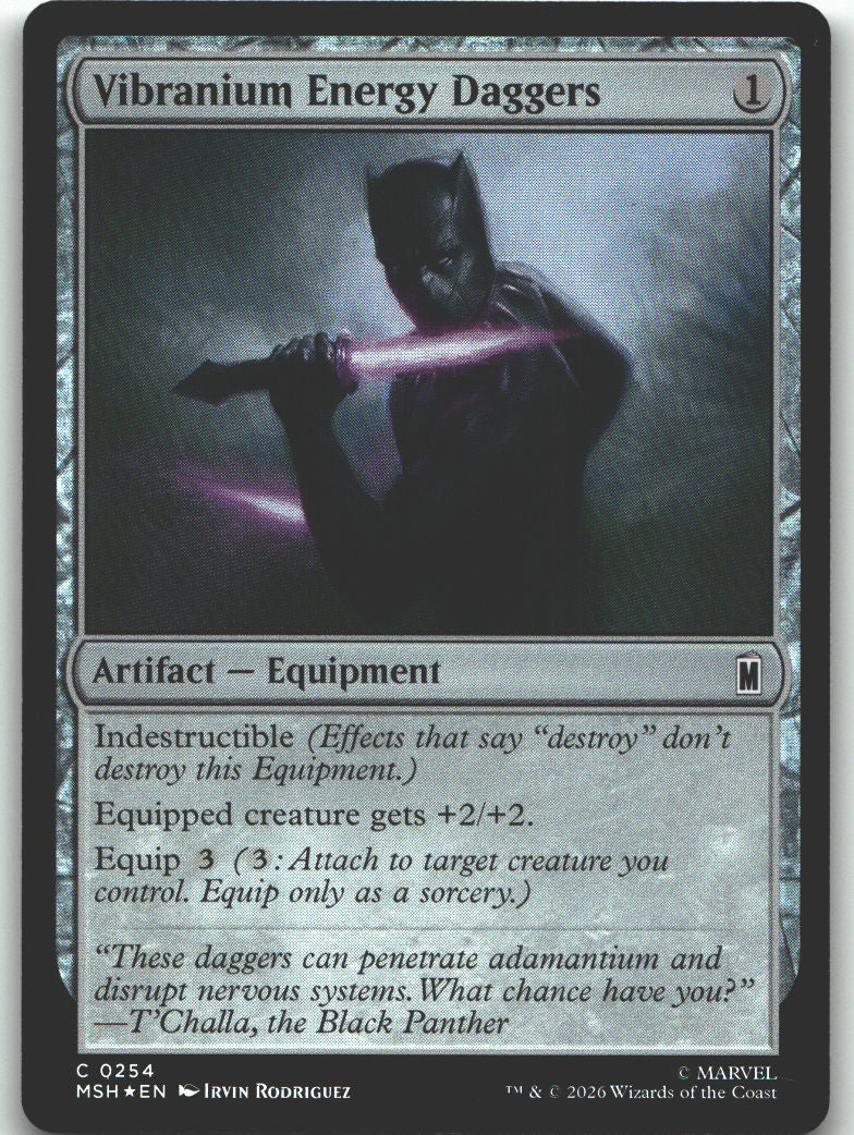 Vibranium Energy Daggers