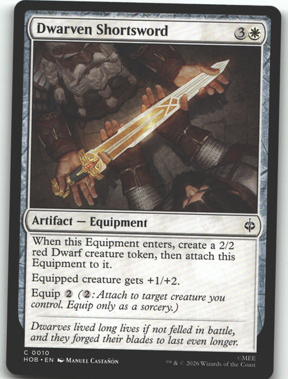 Dwarven Shortsword
