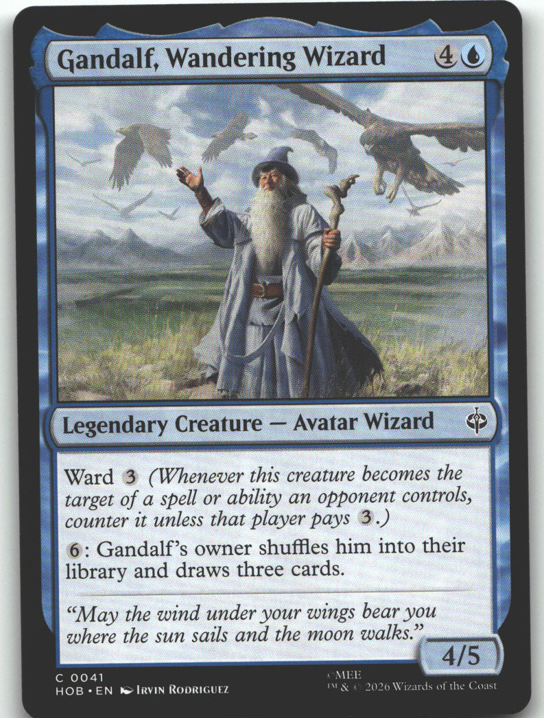 Gandalf, Wandering Wizard