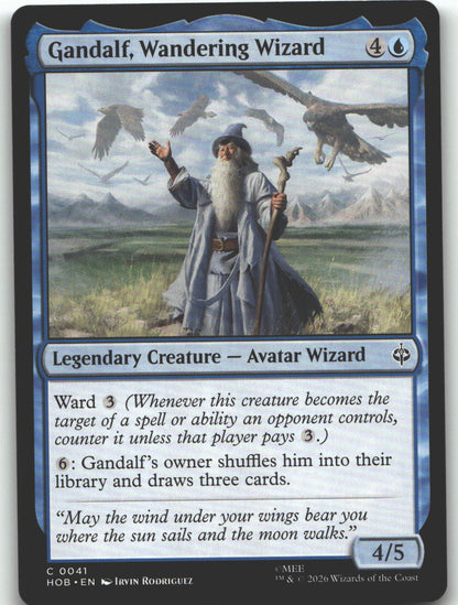 Gandalf, Wandering Wizard
