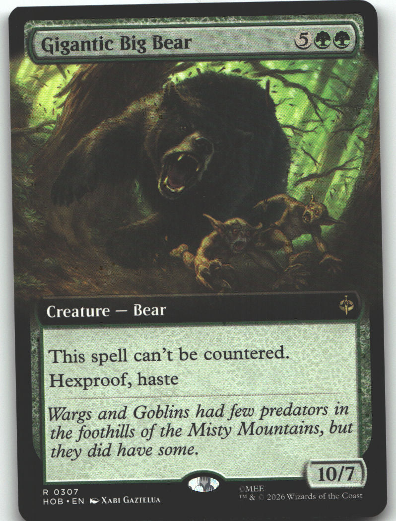 Gigantic Big Bear (Extended Art)