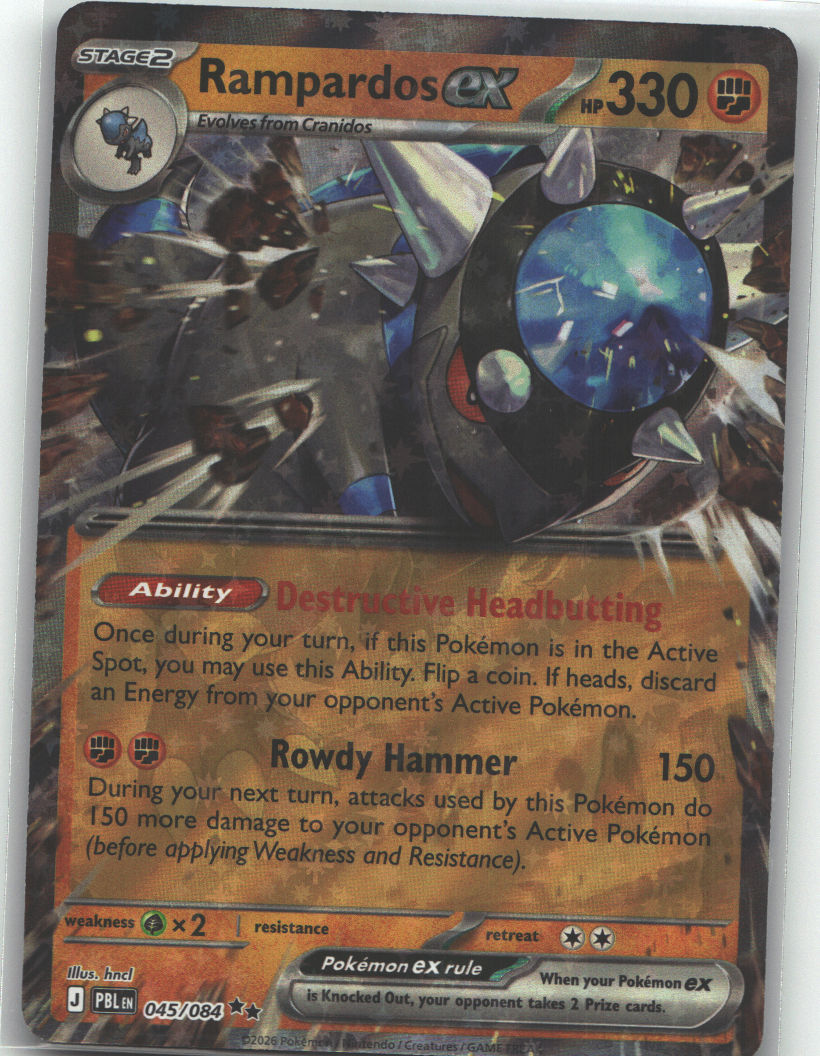 Rampardos ex - 045/084