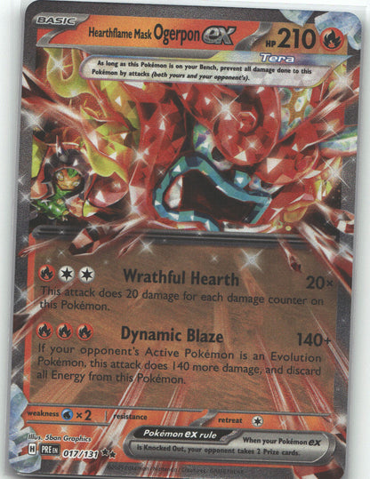 Hearthflame Mask Ogerpon ex - 017/131