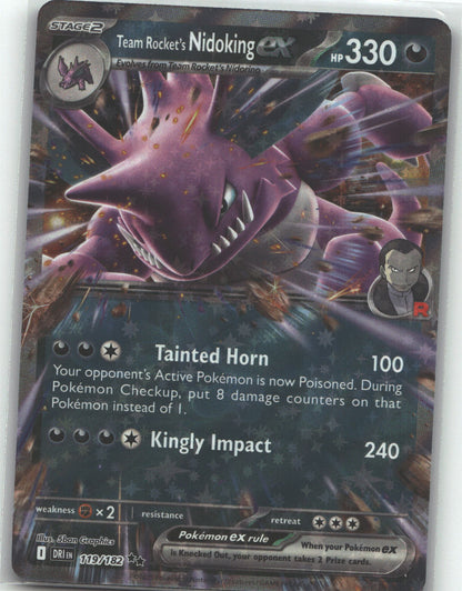Team Rocket's Nidoking ex - 119/182