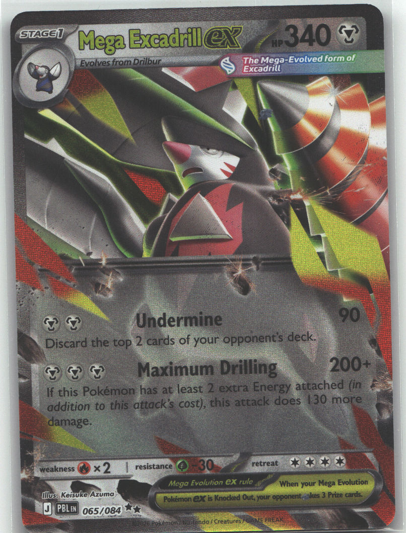Mega Excadrill ex - 065/084