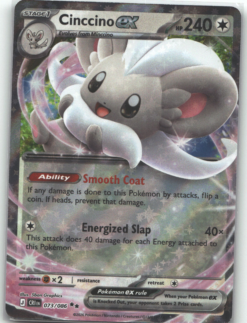 Cinccino ex - 073/086