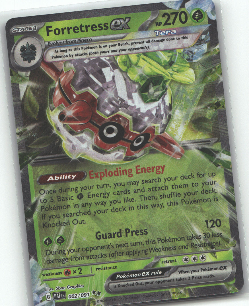 Forretress ex - 002/091
