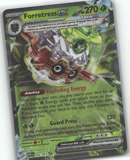 Forretress ex - 002/091