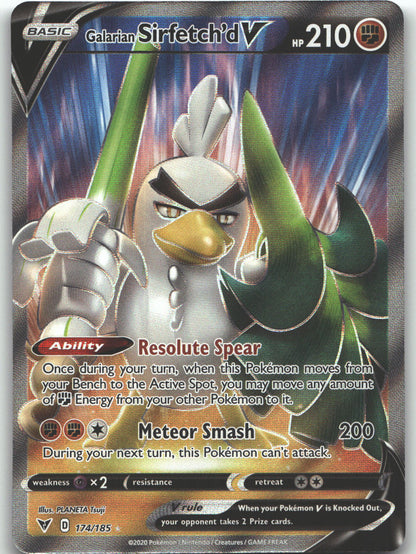 Galarian Sirfetch'd V (Full Art)