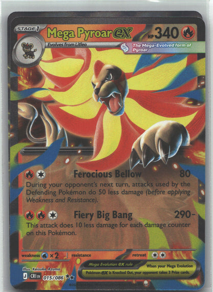Mega Pyroar ex - 015/086