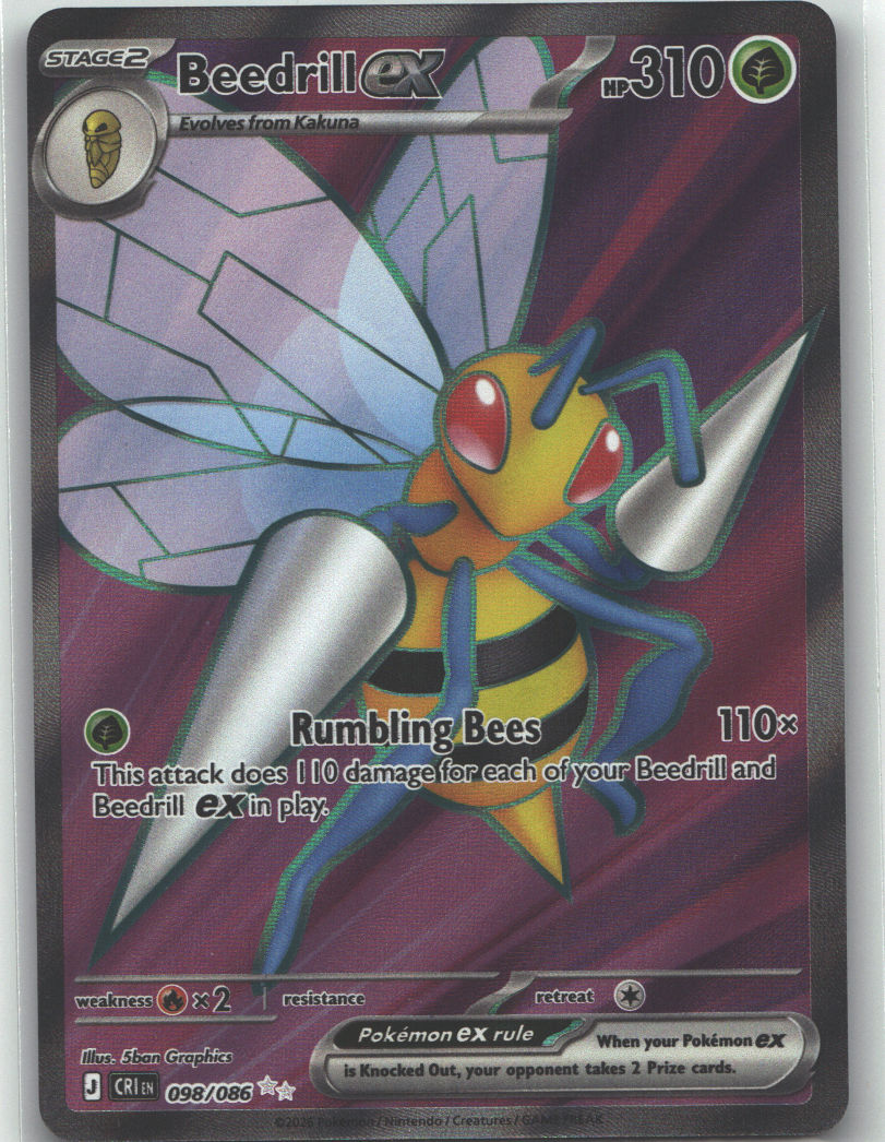 Beedrill ex - 098/086