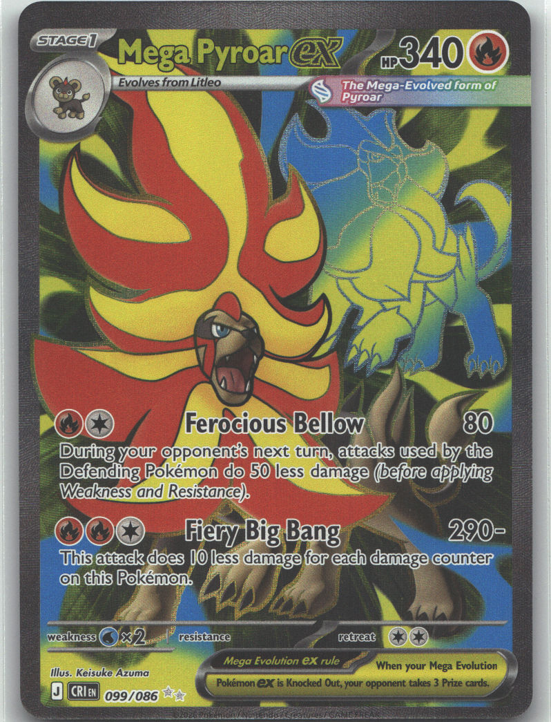Mega Pyroar ex - 099/086