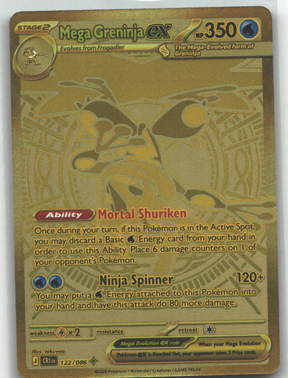 Mega Greninja ex - 122/086
