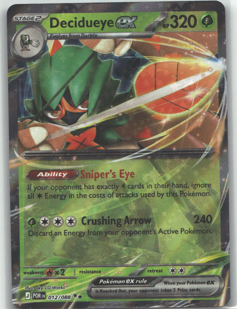 Decidueye ex - 012/088