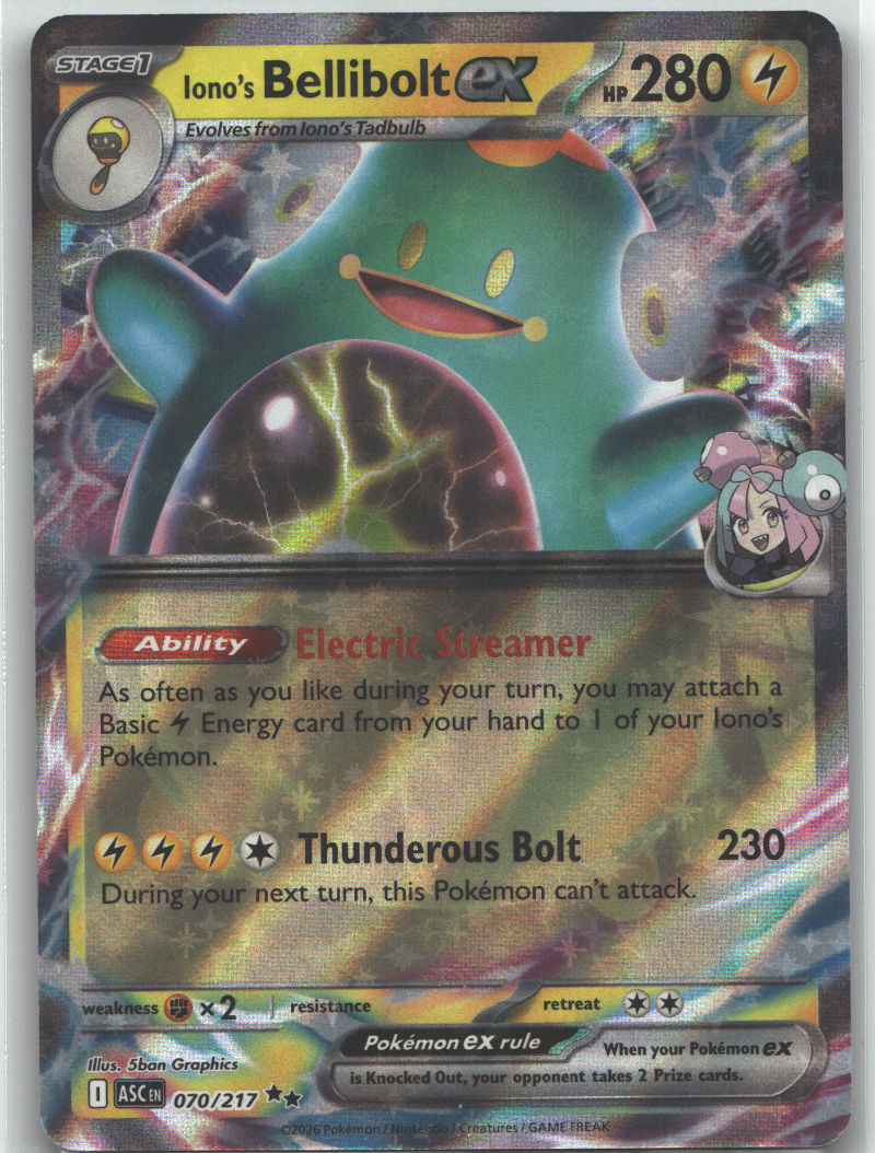 Iono's Bellibolt ex - 070/217