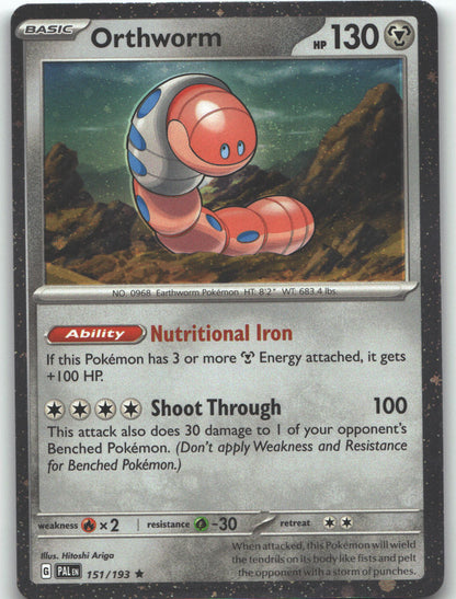 Orthworm - 151/193 (Cosmo Holo)