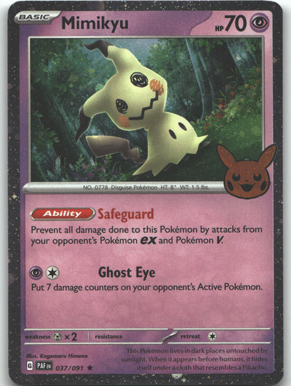 Mimikyu - 037/091 (Cosmos Holo)