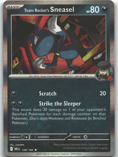 Team Rocket's Sneasel
