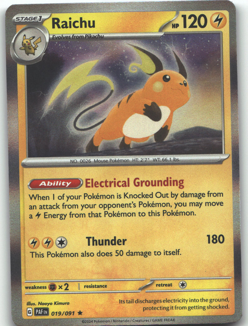 Raichu - 019/091