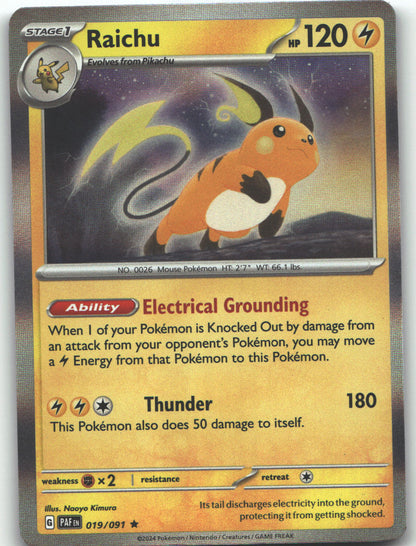 Raichu - 019/091