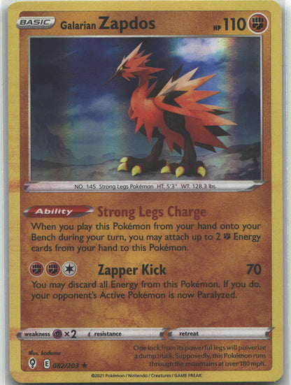 Galarian Zapdos