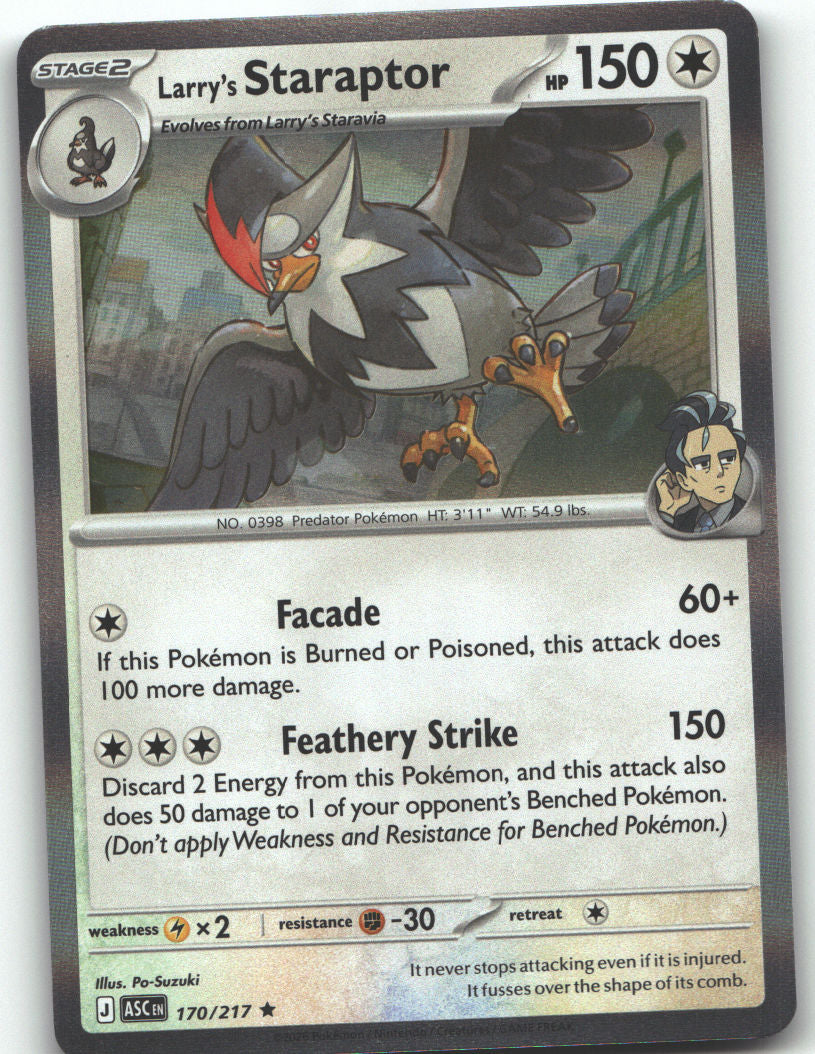 Larry's Staraptor - 170/217
